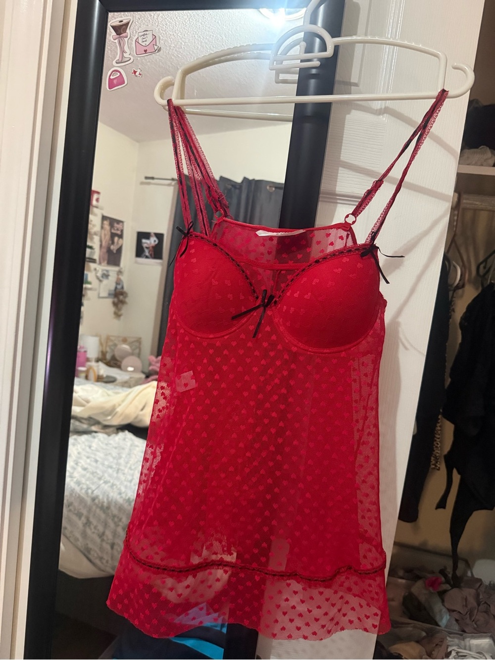 💋Y2K Babydoll lingerie top